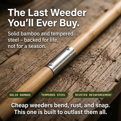 The Homestead Weeder — Stand-Up Weed Puller